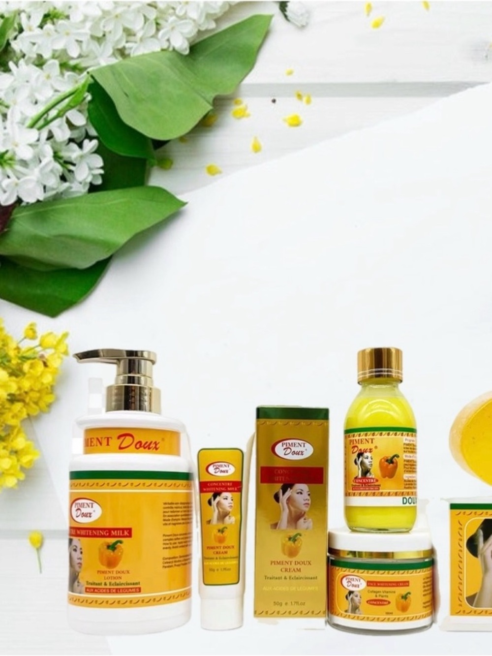 Yellow Brightening Body Milk – Nourishing Bath & Body Care